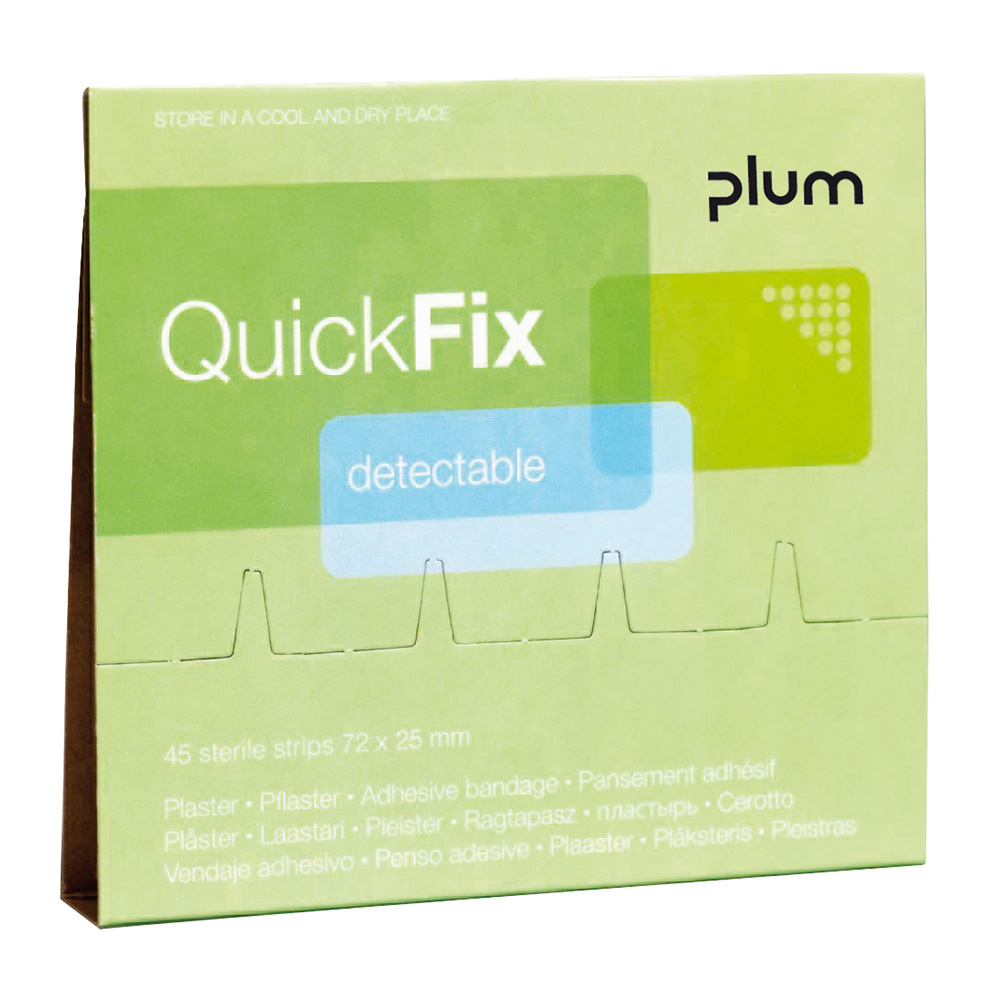 QuickFix® Nachfüllpack 7,2 x 2,5 cm, detektierbar