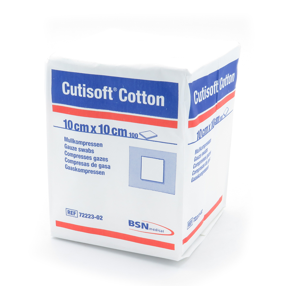 Cutisoft® Cotton 10 x 10 cm, unsteril