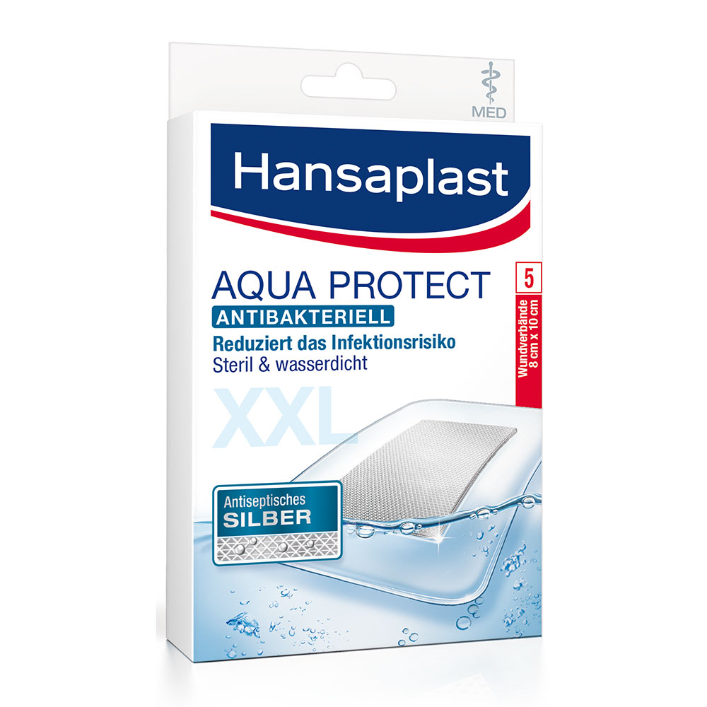 Hansaplast® MED Aqua Protect XXL 5 Strips 80 x 100