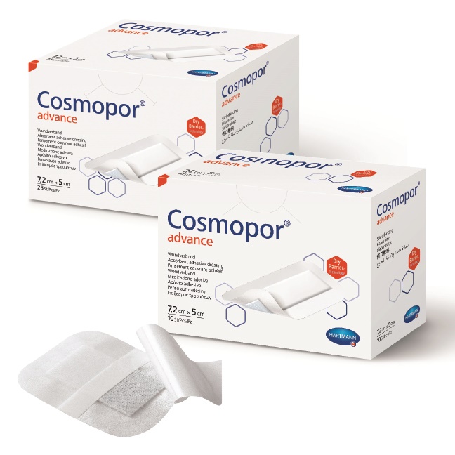 Cosmopor® Advance, 7,2 x 5 cm (25 Stück)