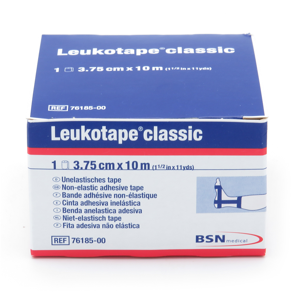 Leukotape® classic 10 m x 3,75 cm, 1 Rolle, blau