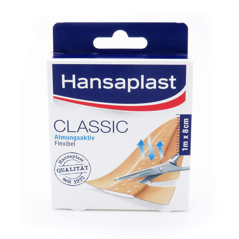 Hansaplast® CLASSIC 1 m x 8 cm