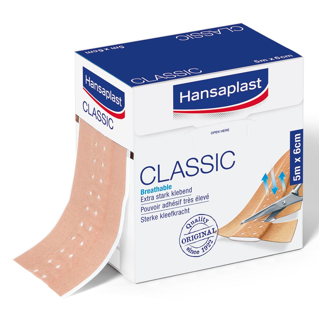 Hansaplast® CLASSIC 5 m x 6 cm
