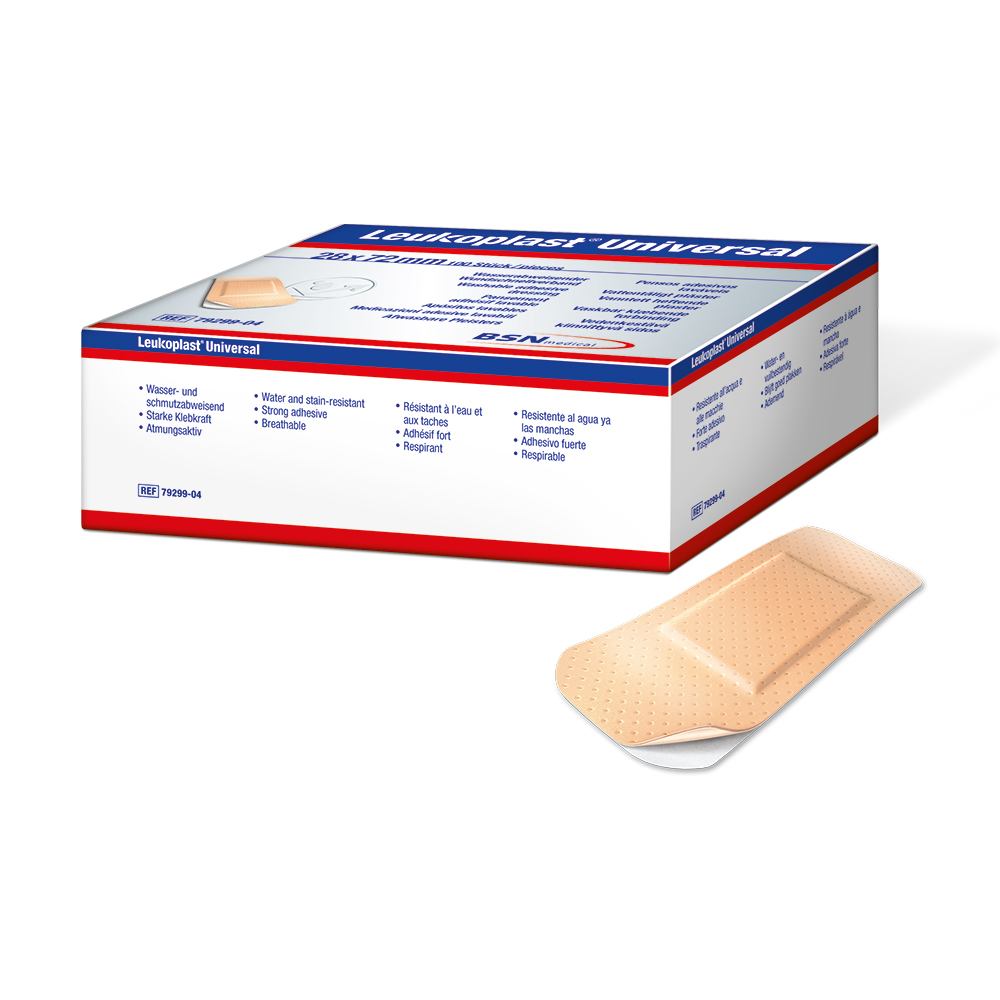 Leukoplast® UNIVERSAL water resistant 2,8 x 7,2 cm