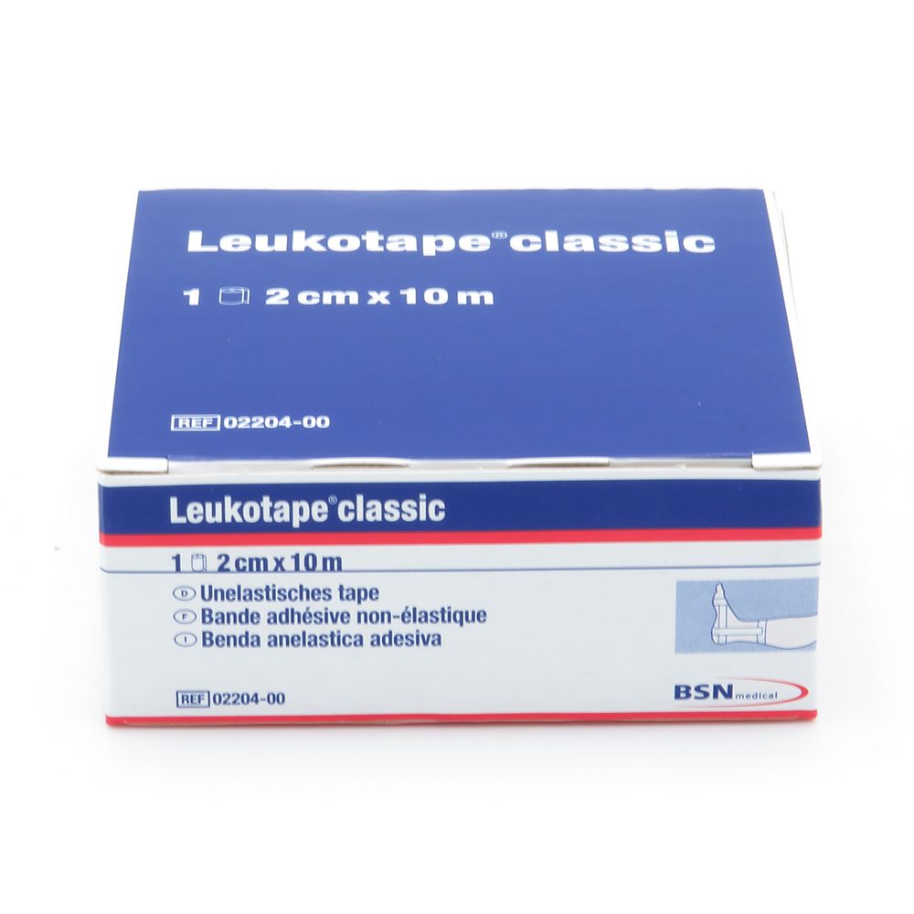 Leukotape® classic 10 m x 2 cm, 1 Rolle, weiß