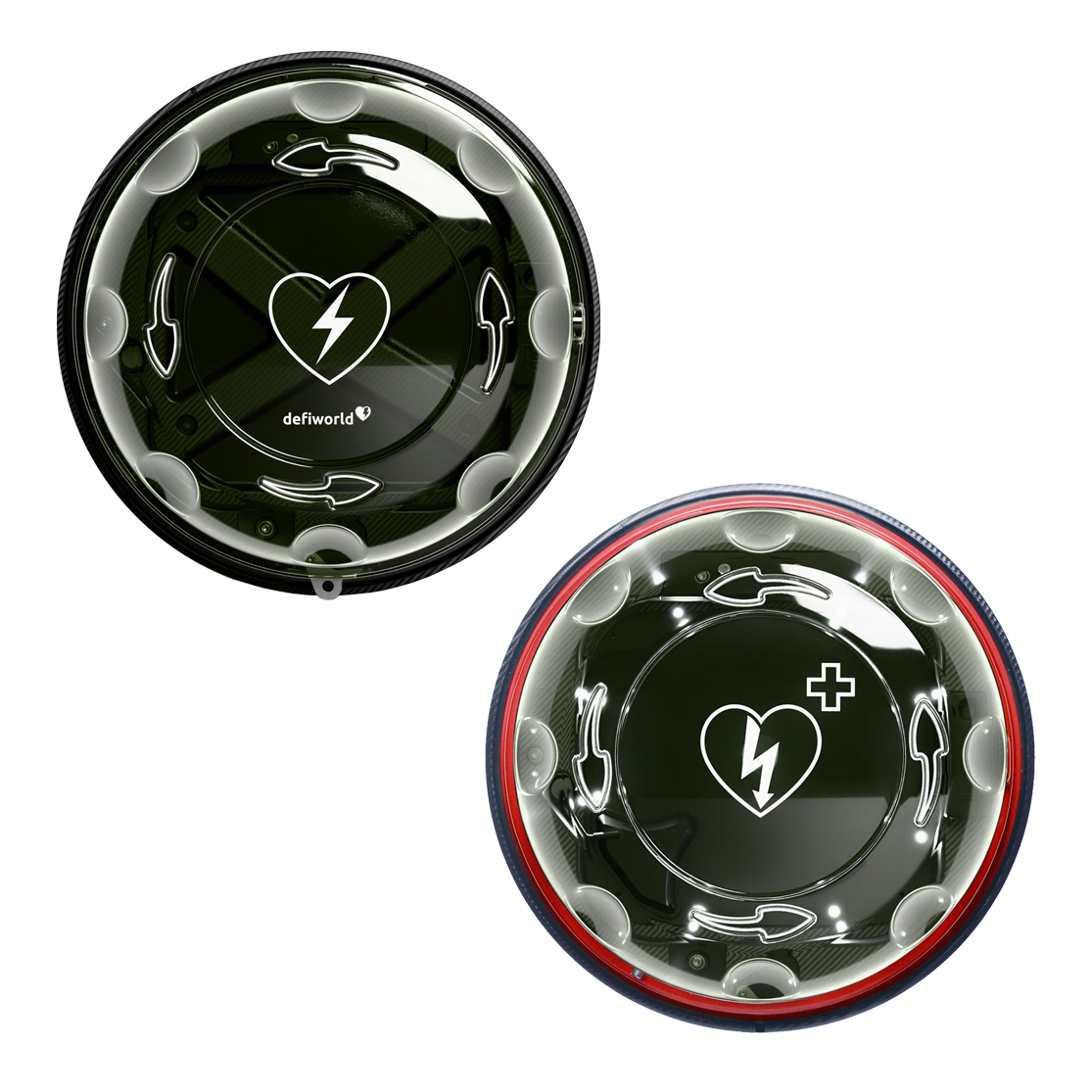 Rotaid Solid Plus Heat AED Wandschrank IR