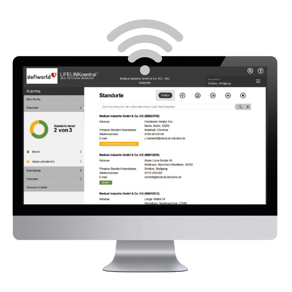 Datenplan LIFEPAK CR2 SIM - Lifetime Lizenz