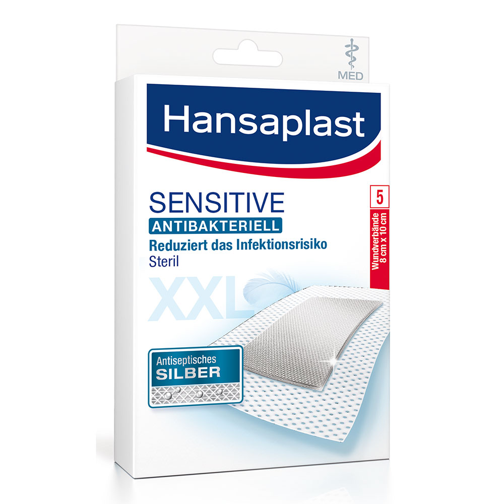 Hansaplast® MED Sensitive XXL  8 x 10 cm

