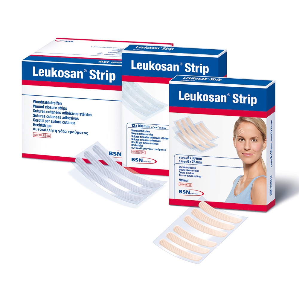 Leukosan® Strip, 25 x 100 mm, steril 