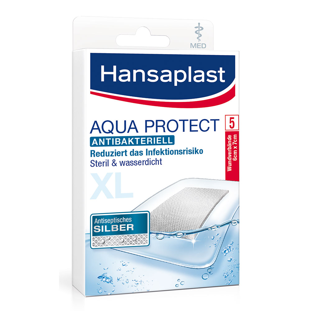 Hansaplast® MED Aqua Protect XL 5 Strips 60 x 70 m