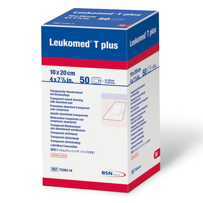 Leukomed® T plus 10 x 20 cm (50 Stück)