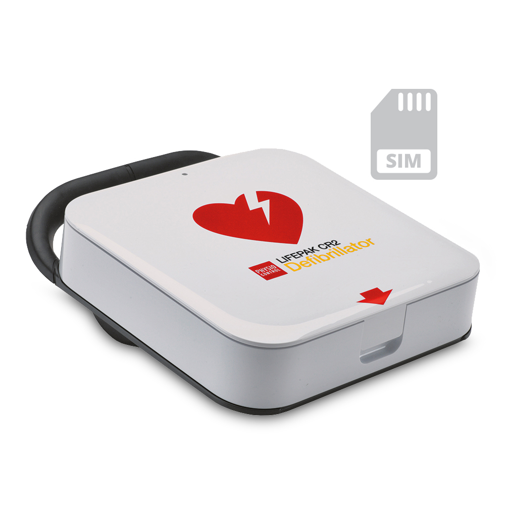 LIFEPAK ® CR2 Defibrillator mit Simkarte