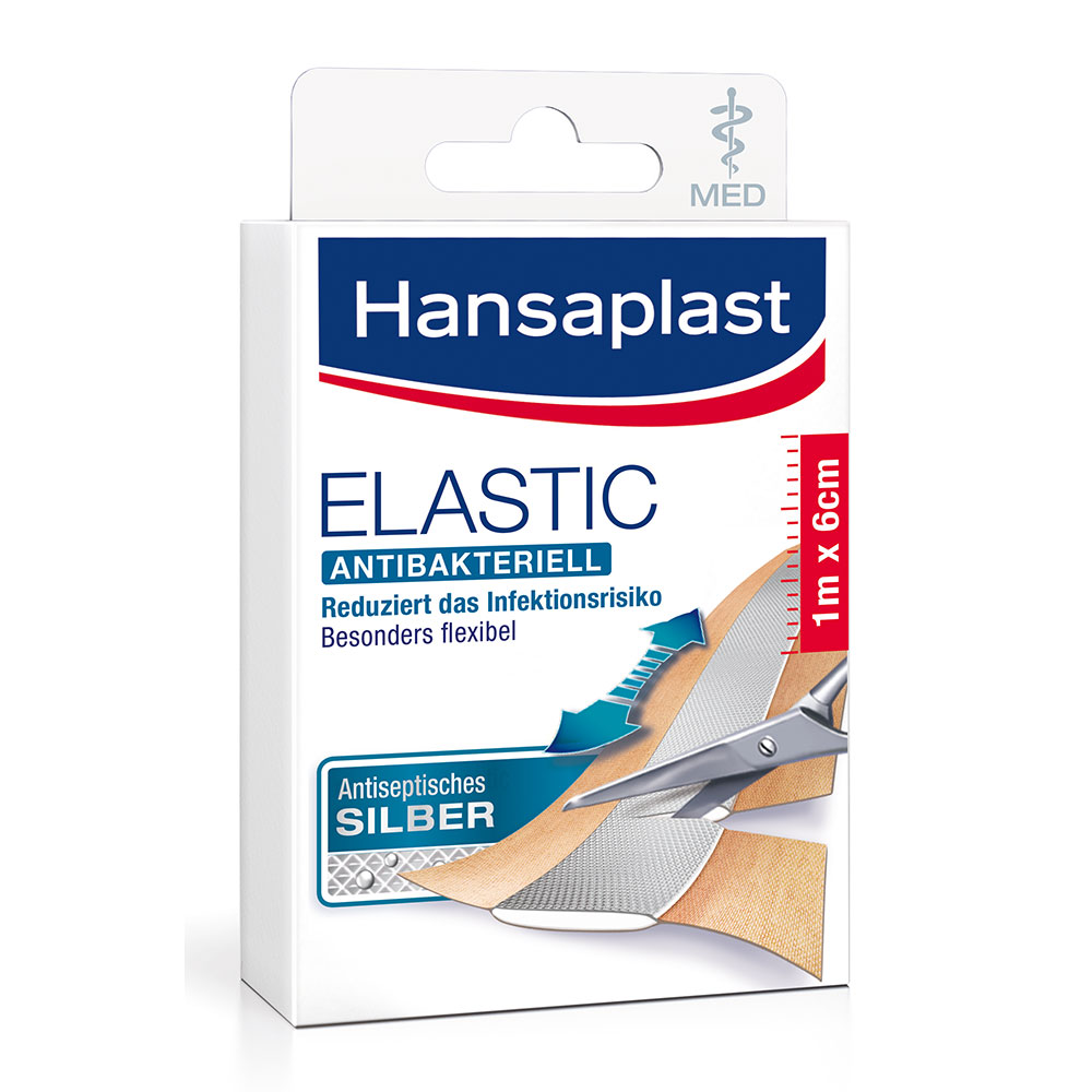 Hansaplast® MED Elastic 1 m x 6 cm