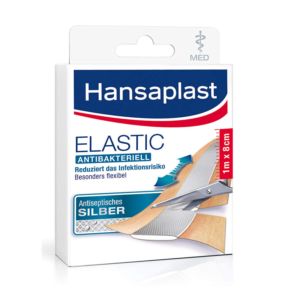 Hansaplast® MED Elastic 1 m x 8 cm
