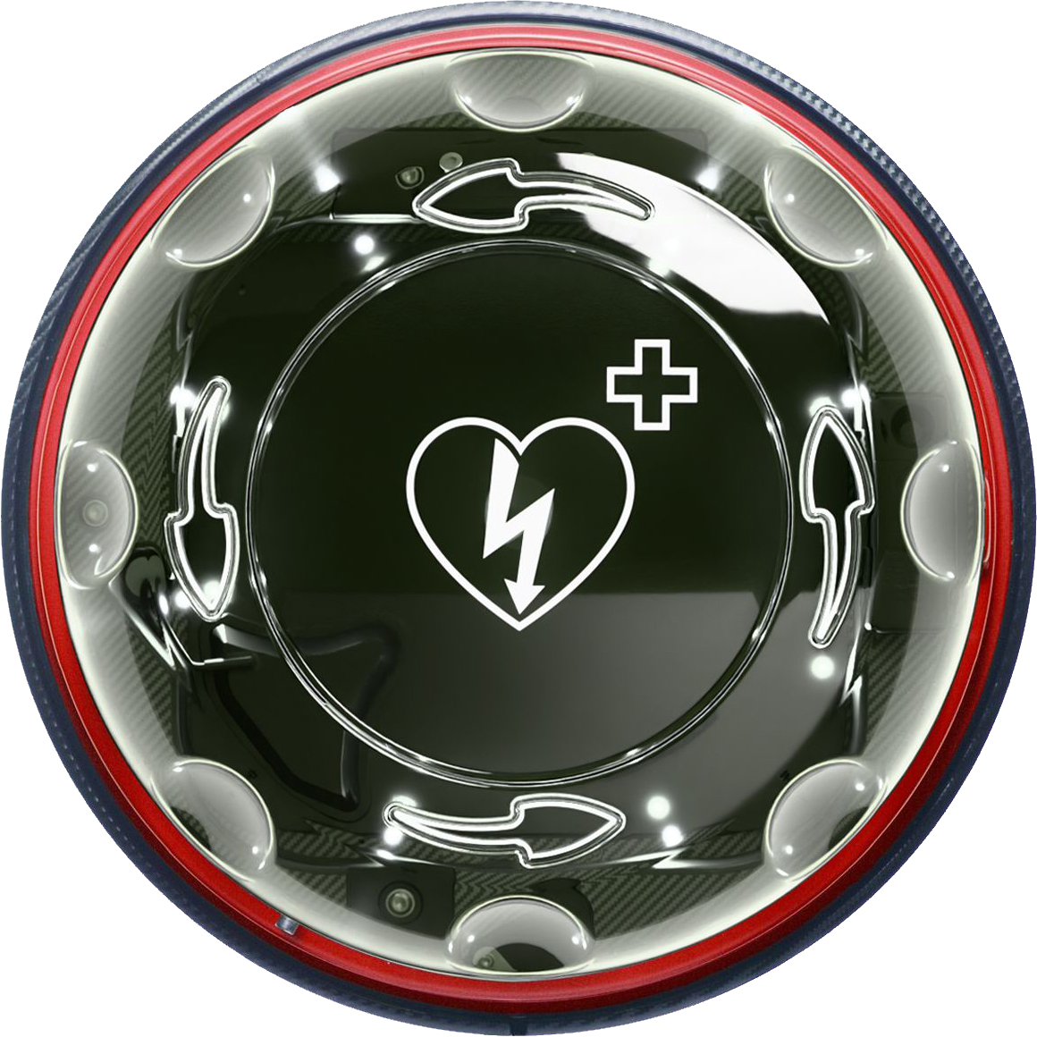 Rotaid Solid Plus Heat AED Wandschrank IR